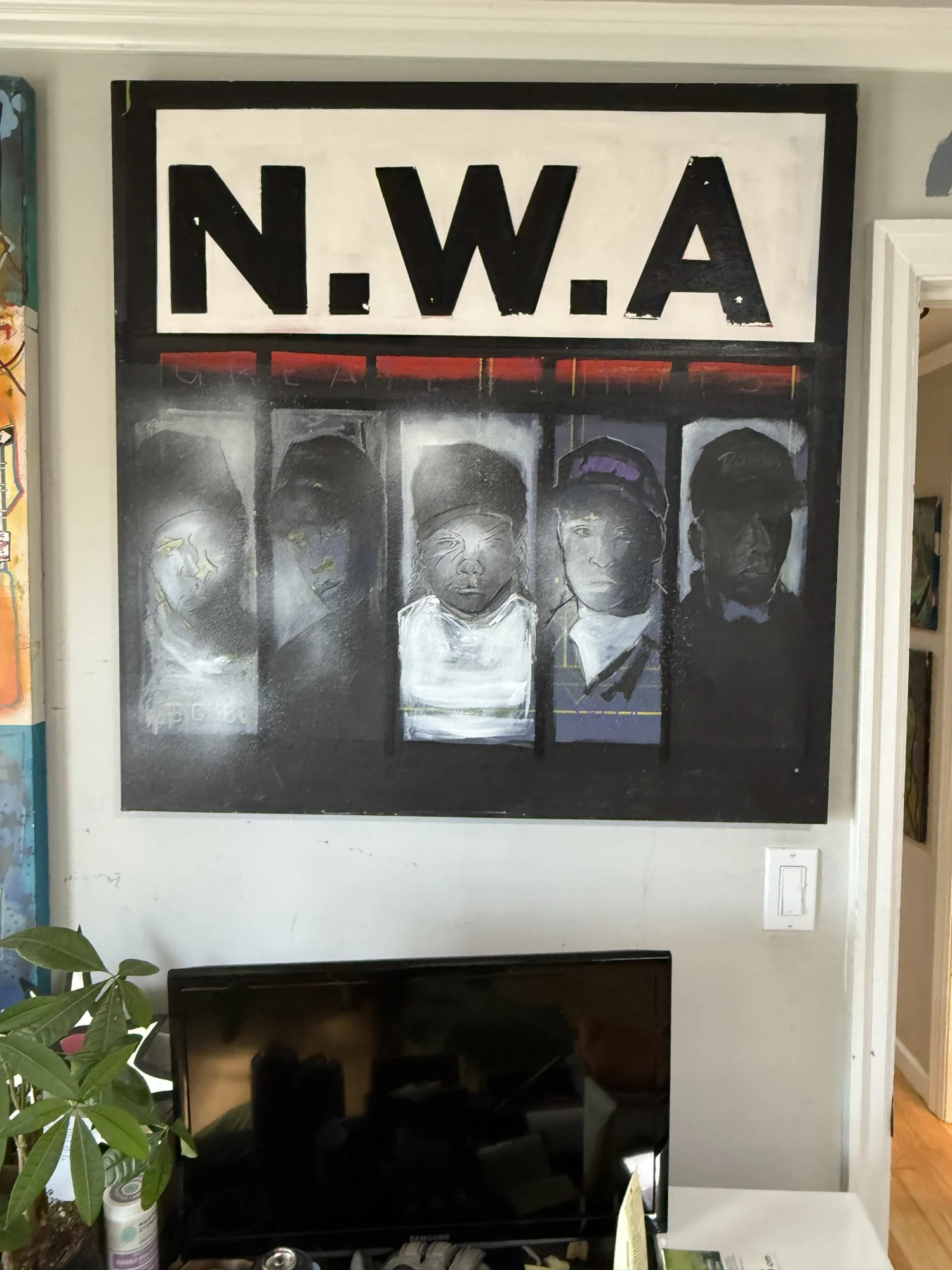 N.W.A portrait artwork