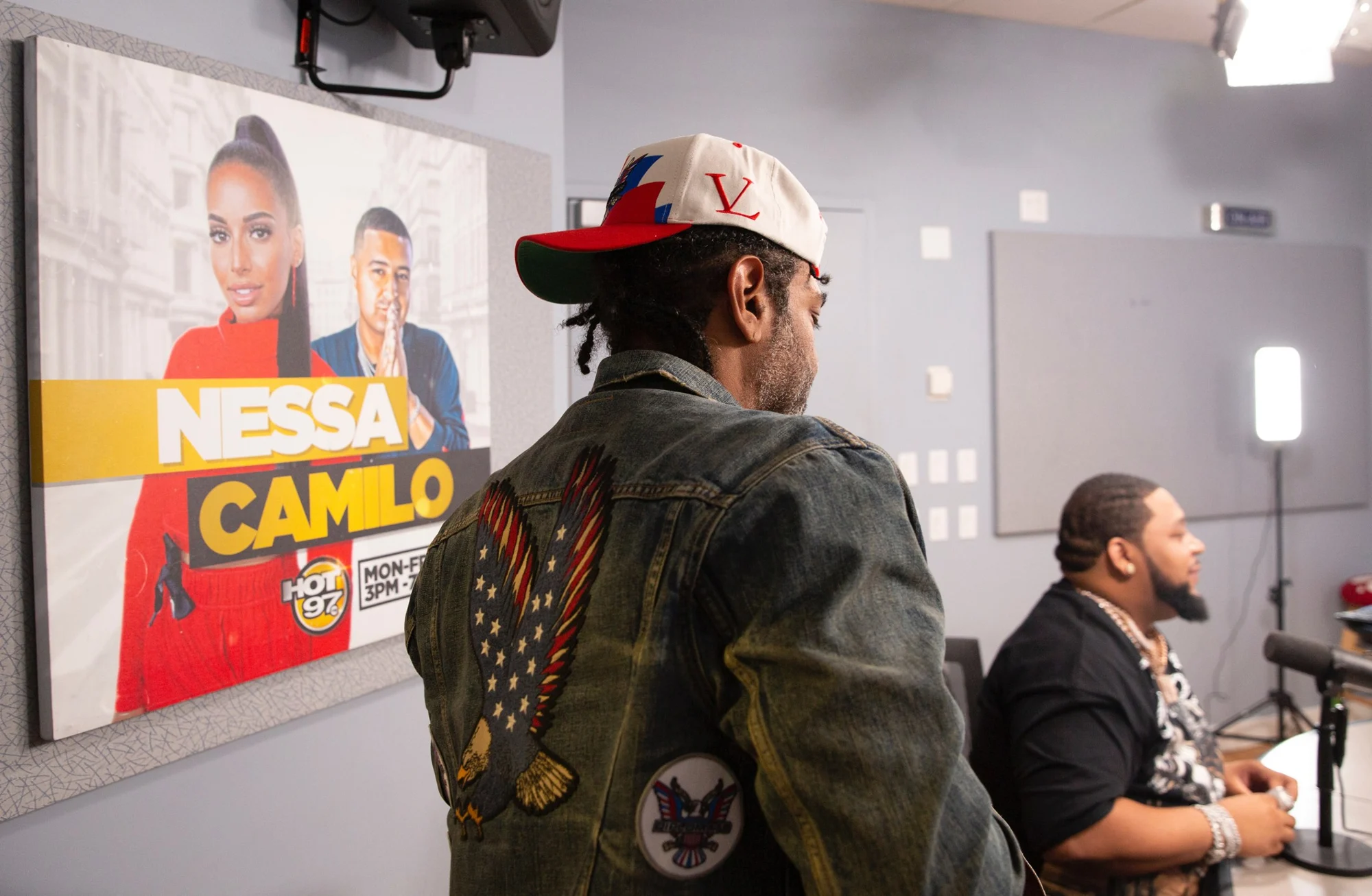 Jacket back / at Hot 97